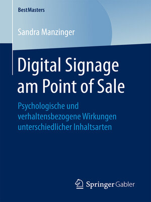 cover image of Digital Signage am Point of Sale